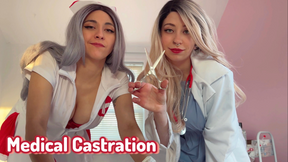 Castrated for Ogling The Nurse