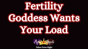 Cum Hungry Fertility Goddess