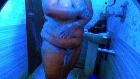 hot maid shower in bathroom after work - shower sex big ass & huge boobs sexy maid in saudi arabia