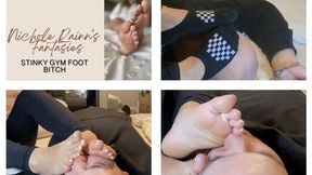 Stinky Gym Foot Bitch