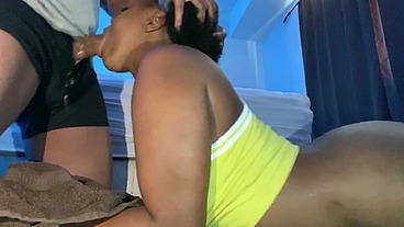 She be chewing my dick up with love