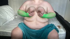 Rubbing My Nipples Squeezing My Boobs Intense Wand Pussy Stimulating Orgasms
