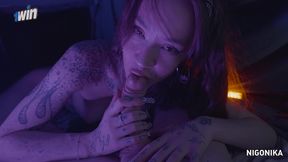 pov blowjob under a blanket _ 1winporn nigonika best porn 2024