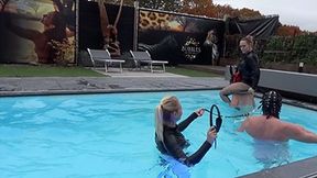 Shoulder Ride Practice in the pool - Part Two - Full - WMV (HD)