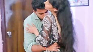 Newl merrid Big Boobs Bhabhi Fest Night sex with Father In Low 3