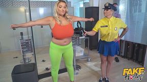 BBW lesbian Milfs squirting in steamy lesbian fuck with sex toys