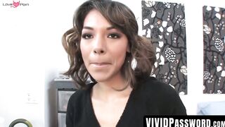 VividPassword.com - Cutie's hardcore pounding and facial after sex interview