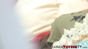 Pussy of Japanese mom recorded without her knowing it