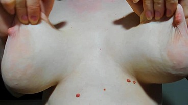 Sweet tits, hot pussy, all body from below and from side!