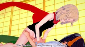 yoh takes anna - shaman king parody