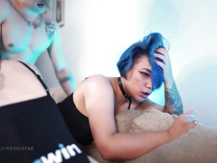 Oh my god, this fortunate admirer got to enjoy a surprise threeway with two butt fucksluts and packed her ass-fuck slot - the best XXX porn you'll ever see!