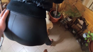 My husband is impotent so he likes to see me get fucked by his friend-fur fetish