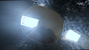 Giantess finds Teenie in Trash POV 1080 smaller
