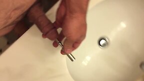 Sounding my pisshole