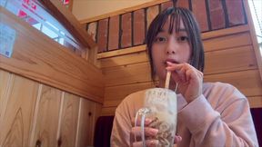 【大学生の一日のルーティン】カフェ行ってお散歩した後に家でオナニーしたらイキまくりました...