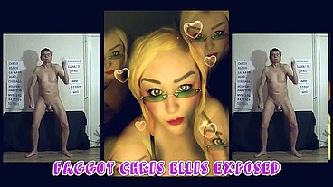 Faggot Chris Ellis Exposed by Goddess Lana