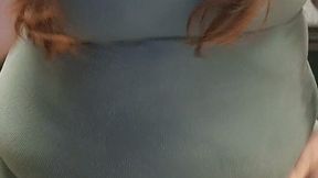 Belly flopping, slapping and jiggling