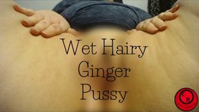 Wet Hairy Ginger Pussy - CurvyRedhead - MP4 1920x1080