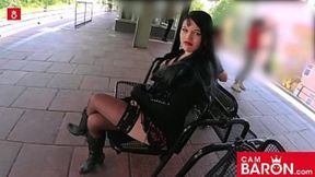 Doreen: Wet Goth Teen Takes Hard Thrashing, Cambaroncom