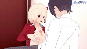 Chisato Nishikigi and I ravage each other in a lustful bathroom tryst