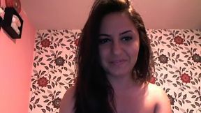 Sex Brunnette Beaty with Huge Tits Sucking and Fucking
