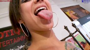 erotique entertainment - bonnie rotten 19-year-old nymphomaniac ass to pussy to cum in mouth eric john live on erotiquetvlive