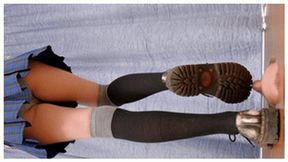 18 yo anime girl tramples my floor-face with Doc Martens shoes (part 4 of 12), flo009x 2160p
