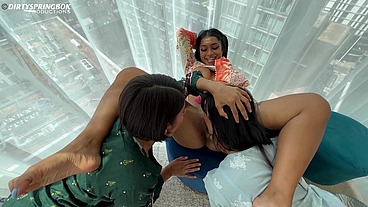 Three Desi Bhabis gone wild