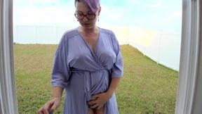 Japanese Goddess Rubs Tits &#039;Til She&#039;s a Wet Mess