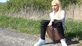 Bright White Pumps