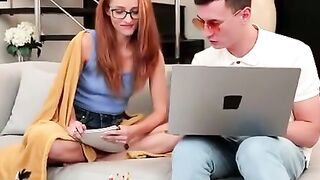 StepSibling Seduction Lucianna Lucci Gets Downgraded to Extra Credit with Charlie Dean
