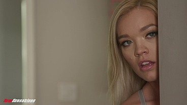 Stepsister Katie Kush Lets Him Feel How Tight It Is