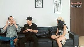 I Give The Best Blowjob To Lil Timy Sharing My Bed