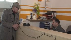 Expertrubber: Hot Brunette Adores Deep Throat Action
