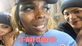 Giantess Crew – Princess J – VEE- MIRANDHA – 3- Way Close up
