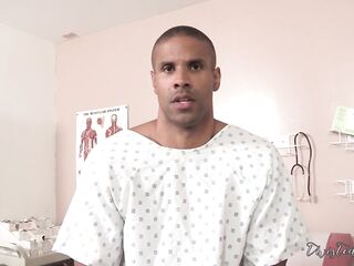 HAWT NURSE DANA VESPOLI MILKS ROBERT AXEL’S PROSTATE DURING AN EXAM