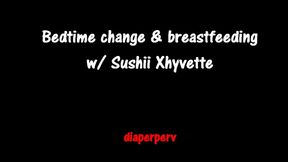 abdl audio loving sushii bedtime diaper change & breastfeeding