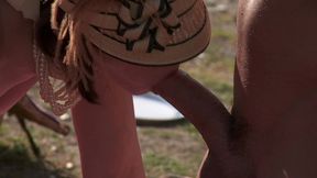 bobbi starr, dylan ryder, julia ann and natasha marley outdoor orgy