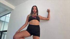 Addicted to Gymrats and Fabric 2 Muscle Worship Biceps Abs Femdom Bratty Goddess