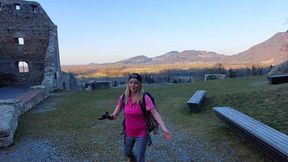Spotlighted Hiking; Now Castle Fuck!