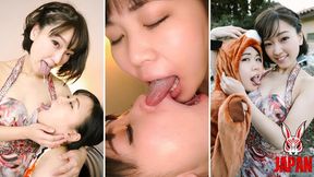 Saliva, mucus, and control - Ameri HOSHI makes the dinner table rules - Ena YUZURIHA licks the nose, drinks what falls, and obeys