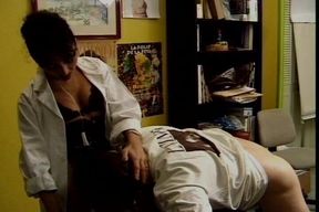 French Secretary Got Big Load on Her Ass