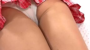teen bree olson will not only rock your world when she gives you an upskirt of her wet...