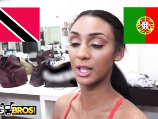 BANGBROS - Behind The Scenes With Ebony Pornstar Arianna Knight