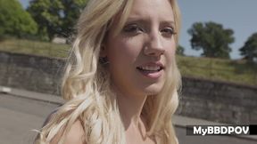 naughty american tourist paige sophia grace up in the street & buttfucked
