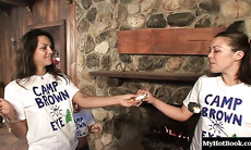Alicia Angel and Ashley Blue are looking for men to stuff their holes.