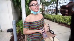 Sweet Little Sluts With Specs Get Fucked To Oblivion By Massive Black Dicks