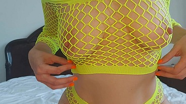 PLAY WITH NIPPLES, PLAY WITH PUSSY TO ORGASM