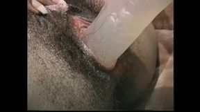 Young Ebony Lifeguard with Hairy Pussy and Small Tits Ass Fucked and Cumshot on Face