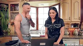 Gardener Butt Fuck Fucks Latina Maid With Charles Dera And Vanessa Sky